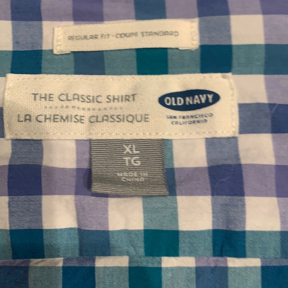 XL long sleeve Old Navy shirt.